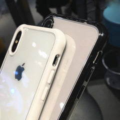 TIKITAKA Shockproof Bumper Transparent Silicone Phone Case For iPhone 11 Pro X XR XS Max 8 7 6 6S Plus Clear Soft TPU Back Cover