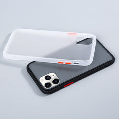 Fashion Silicon Frame Phone Case For iPhone 11Pro Max XR X XS Max 8 7 6 6S Plus Shockproof Transparent Back Cover For iPhone 11