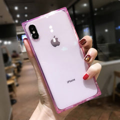Fashion Clear Phone Case For iPhone 11 Pro X 6 6S 7 8 Pls XS Max XR Cases Silicone Tpu Soft Transparent Cover Coque For iphone X