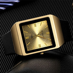 Hot Sale WoMaGe Brand Gold Case Men's Watch Casual Fashion Unisex Watches Clock Kol Saati Silicone Wristwatch Masculino Relojes
