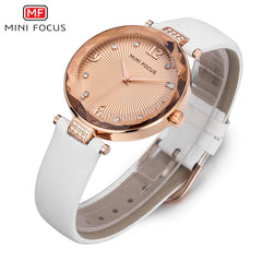 MINIFOCUS Luxury Brand Lady Watch For Woman Quartz Women's Watches Wristwatches Casual Dress Watches Women Fashion Watch 2019