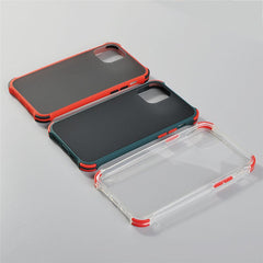 Shockproof Bumper Transparent Phone Cases For iPhone 11 11 Pro Max XR XS Max X 8 7 6 6S Plus Soft Silicone Frame Back Cover Capa