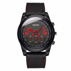Top Brand MEIBO Watch Men Watches Fashion Waterproof Clock Man Watches Military Luxury Men's Watch Analog Quartz reloj hombre