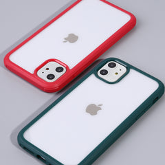 Fashion Shockproof Bumper Transparent TPU Phone Case For iPhone 11Pro Max X XR XS Max Double-sided tempered glass Cases PC Cover