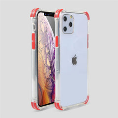 Shockproof Transparent Phone Cases For iPhone 11 11 Pro Max XR XS Max X 8 7 6 6S Plus Bumper Soft Silicone Anti-fall Back Cover