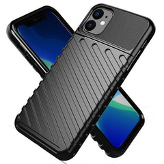 Solid Color Stripe Phone Case For iPhone 11 11 Pro MAX XR X XS Max 7 8 6 6S Plus Soft Silicone Bumper Armor Shockproof Back Case