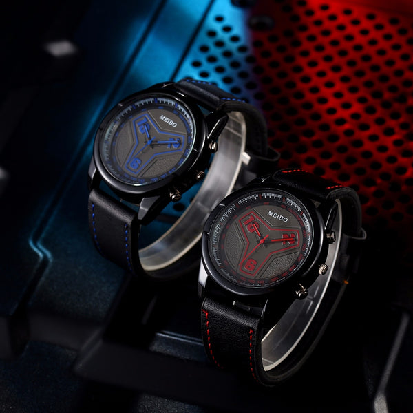 MEIBO Watch Top Brand Watch Men Watches Fashion Waterproof Clock Man Watches Military Luxury Men's Watch Montre Homme 2019