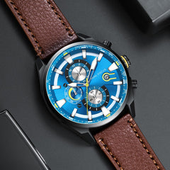 MINI FOCUS Top Brand Sport Watch For Men Luxury Casual Men Watches Fashion Leather Quartz Wrist Watch Men Waterproof Chronograph