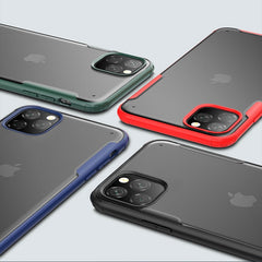 Shockproof Armor Case For Apple iPhone 11Pro Max X XS Max XR 7 8 6 6s Plus TPU Silicone Protective lens Transparent Back Cover