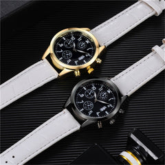 NEW Men Watches Men's Sports Quartz Wristwatch Man Leather Belt Clock Military Wrist Watches Top Luxury Brand Relogio Masculino*