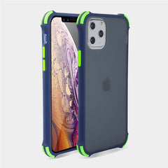Shockproof Bumper Transparent Phone Cases For iPhone 11 11 Pro Max XR XS Max X 8 7 6 6S Plus Soft Silicone Frame Back Cover Capa