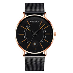 Ultra Thin Fashion Watch Mens Minimalist Watches Luxury Stainless Steel Men's Watches Analog Quartz Watch Relogio Masculino