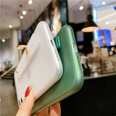 Shockproof Bumper Transparent Phone Case For iPhone 11 Pro X XR XS Max 8 7 6 6S Plus Clear Soft TPU Wrist strap stand Back Cover