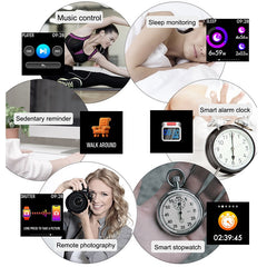 Q8 Smartwatch Waterproof Wearable Device Men Watch Bluetooth Pedometer Heart Rate Pace Monitor Women Smart Watch For Android/IOS