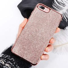 Bling Rhinestone Case For iphone 11 XS Max XR X Case For iphone 6s 6 8 7 plus X 11 Pro Max Cover Fashion Glitter Soft Cases
