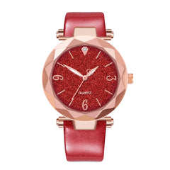 Women Watches Romantic Starry Sky Wristwatch Leather Scale Designer Ladies Clock Simple Dress Gfit A Watch 2020 Montre Femme@50