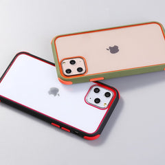 Transparent Phone Case For iPhone 11 11 Pro Max XR X XS Max X 8 7 6 6S Plus Soft Silicone Bumper Frame Shockproof Back Cover
