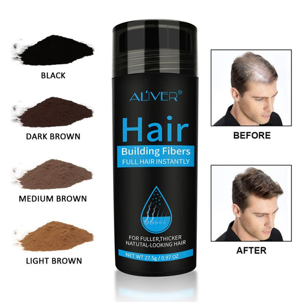 ALIVER Hair Fiber Applicator Hair Building Fiber Spray Pump Styling Color Powder Extension Thinning Thickening Hair Growth TSLM2