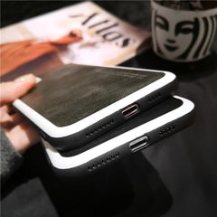 Vintage Leather Case For iPhone 11 11 Pro Max XR X XS Max 8 7 Plus 6 6s Plus Ultra-thin Shockproof Back Cover For iphone 11 Pro