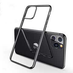 Midnight Green Plating Case for iPhone 11 Pro Max Luxury Soft Silicone Transparent Phone Case for iPhone 11 X XR XS Max 8 7 6 6s