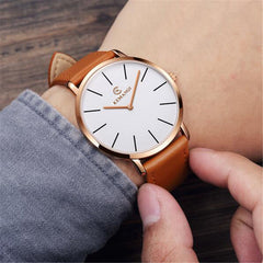 Ultra-thin 6.5mm Watch Men's Elegant Fashion KEMANQI Watches Simple Business Men Quartz Watches Roman Masculine Male Clock reloj