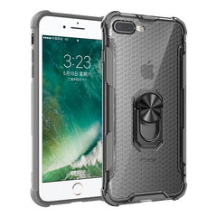 Transparent 360 Rotating Ring Case For iphone 11 11pro Ultra-thin Rubber Bumper Hybird Case For iphone XS Max X XR 6 6s 7 8 Plus