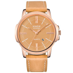 Luxury Sport Male Clock Relogio Masculino Men's Watch Leather Strap Wristwatch Erkek Kol Saati Reloj Hombre Men Watches
