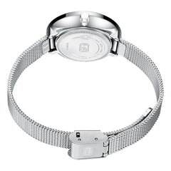 MINIFOCUS Women Watches Gold Top Brand Luxury Watches Women Fashion Watch 2019 Ladies Waterproof Stainless Steel Mesh Watch Band