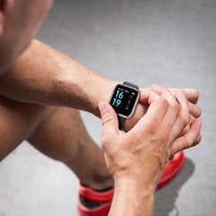 Q8 Wearable Device Smartwatch IP67 Waterproof Bluetooth Pedometer Heart Rate Monitor Color Display Smart Watch For Android/IOS