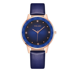 Cassic Style Women Watches Stainless Steel Clock Rhinestone Romantic Dial Simple Analog Quartz Wristwatches Relojes Para Mujer*M