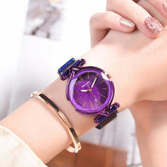 Women Watches Luxury Magnetic Strap Female Clock Quartz Wristwatch Fashion Ladies Wrist Watch Rose Gold Zegarki Damskie*M