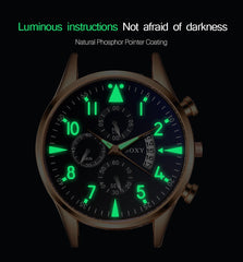 Men's Watches Classic Casual Luminous With Calendar Luxury Leather Watch Male Quartz Wristwatch relogio masculino saati hours